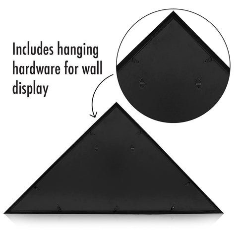 Americanflat back view with hanging hardware for secure wall mounting