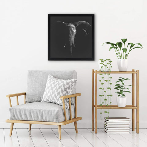 Americanflat frame back with hanging hardware and turn buttons for quick, secure installation