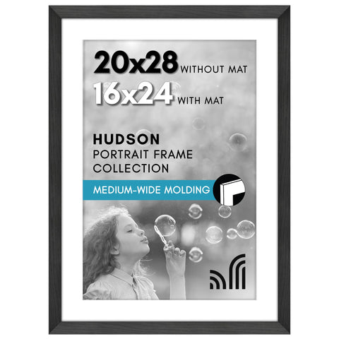 Americanflat front view of 20x28 frame showing clean display and elegance