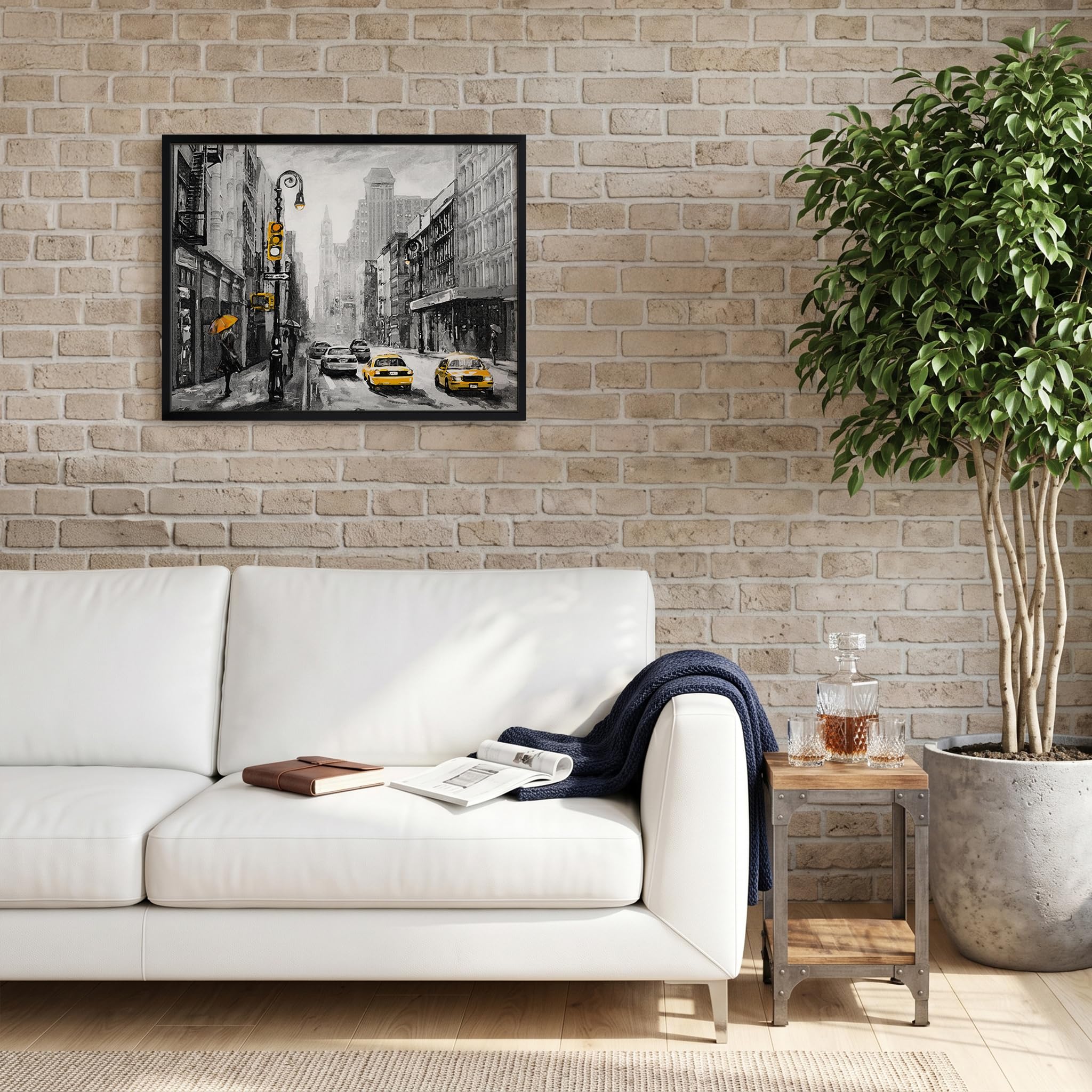 Americanflat multiple frames arranged as gallery showing coordinated styling benefit