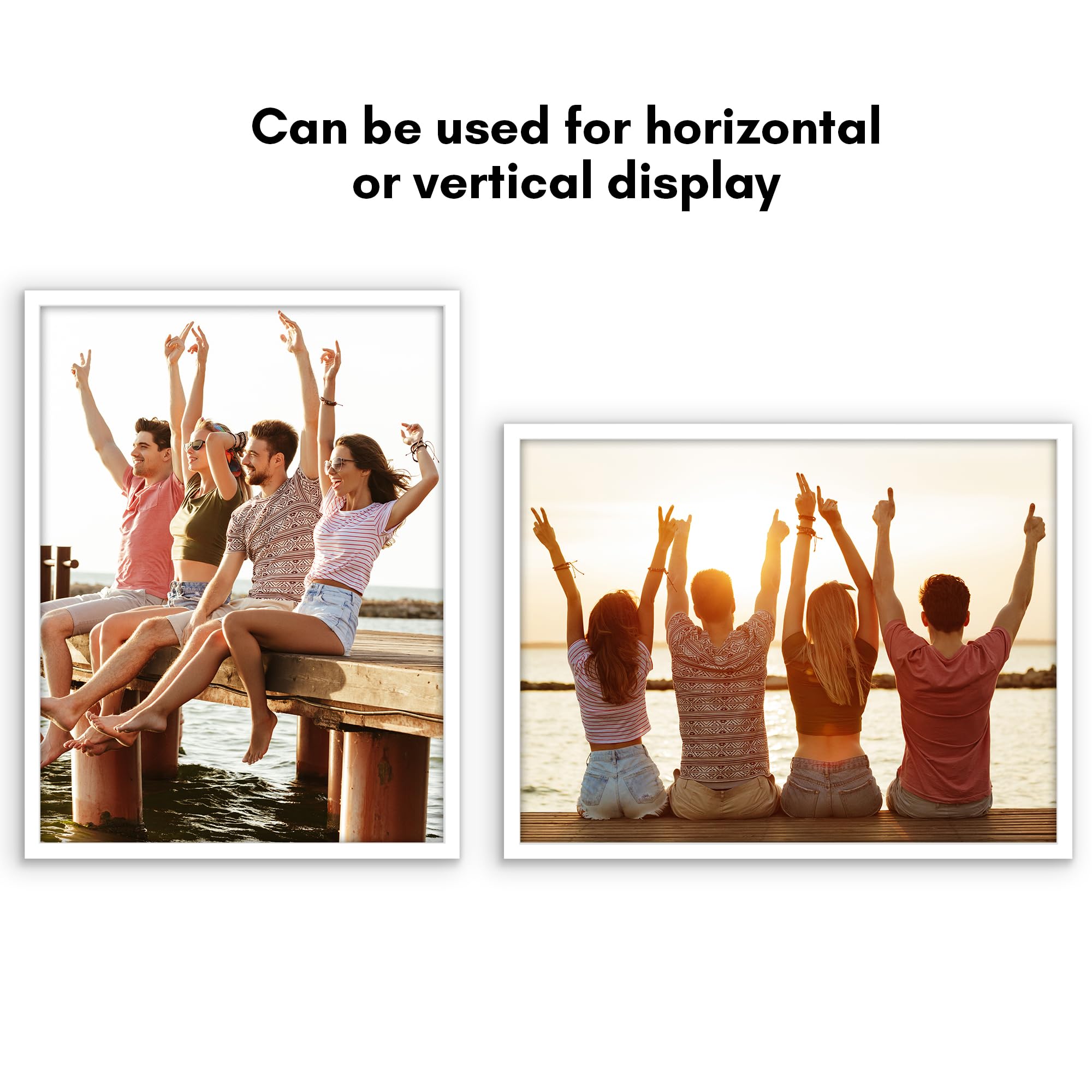 Americanflat hanging hardware detail illustrating easy dual-orientation installation benefit
