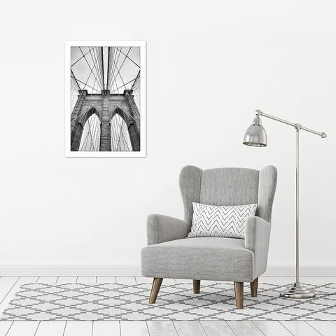 Americanflat horizontally displayed frame in a gallery grouping for cohesive styling