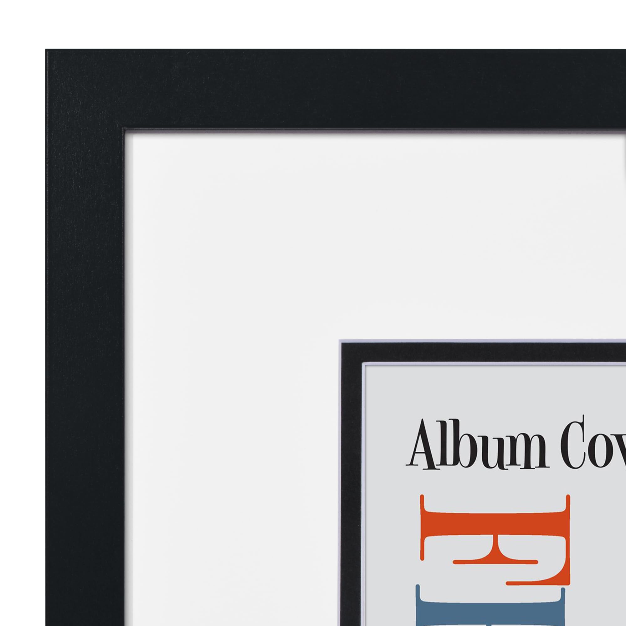Americanflat lifestyle wall display with framed albums adding stylish decor