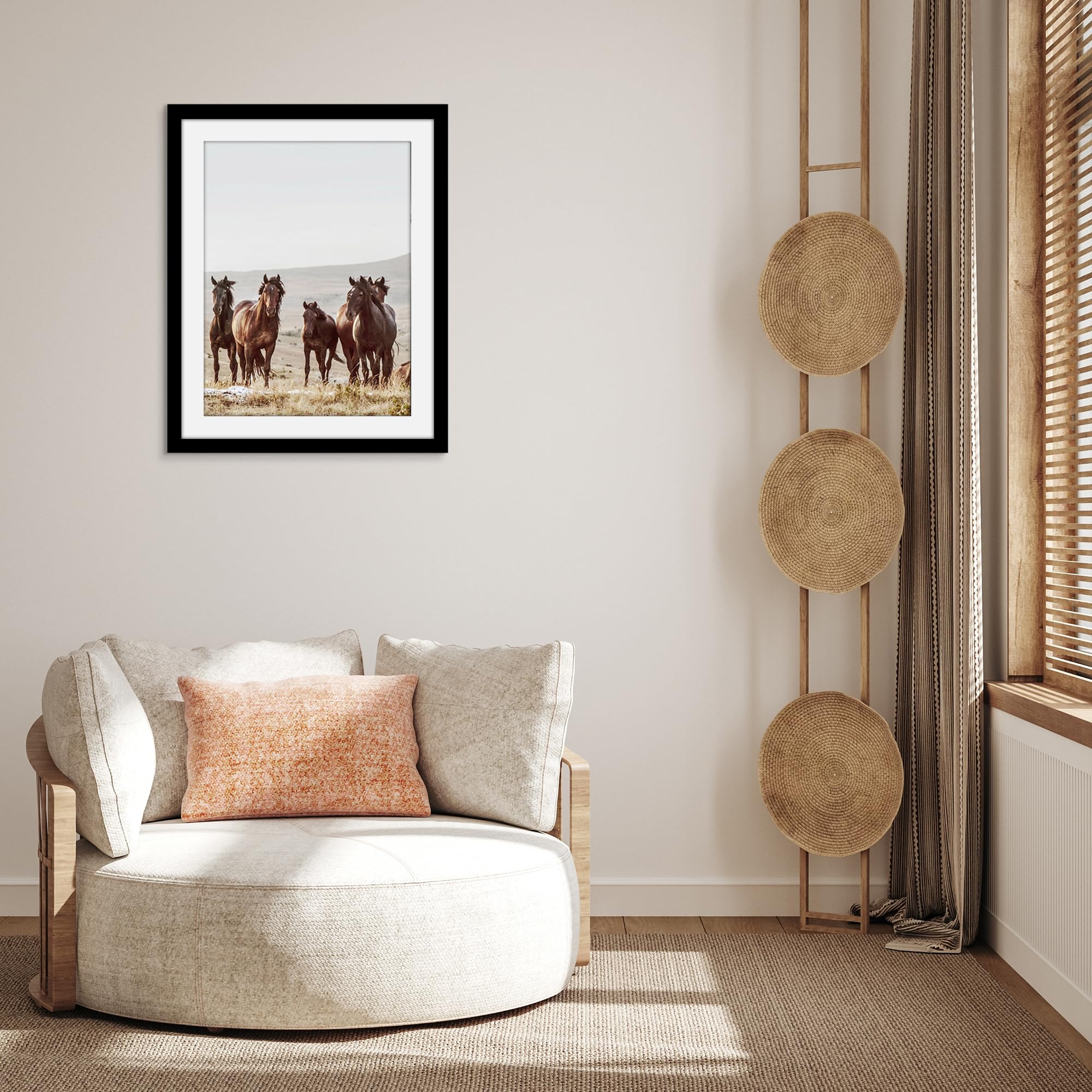 Americanflat framed print with mat showing refined 18x24 presentation benefit