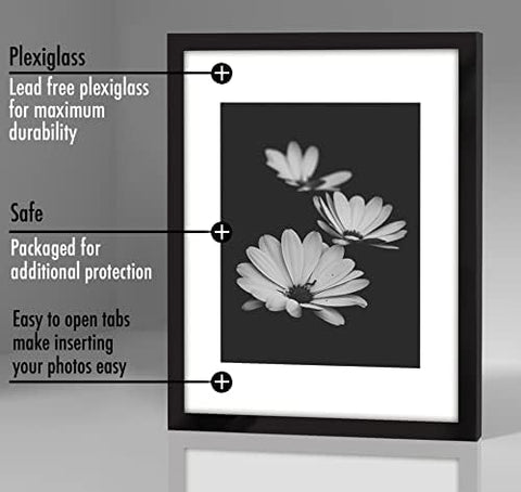Americanflat packaging unboxed showing five frames neatly packed benefit: safe delivery