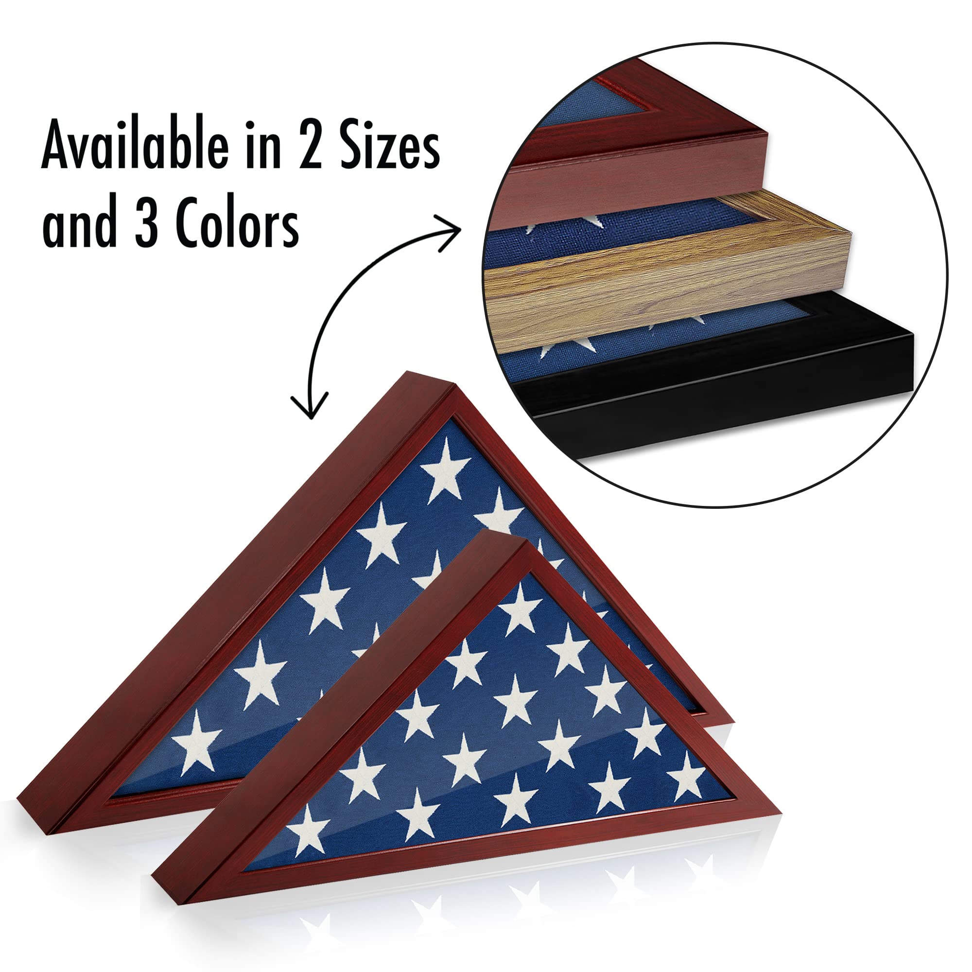 Americanflat next to book showing compact size and placement benefit