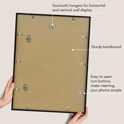Americanflat frame next to hand for scale, illustrating lightweight handling benefit