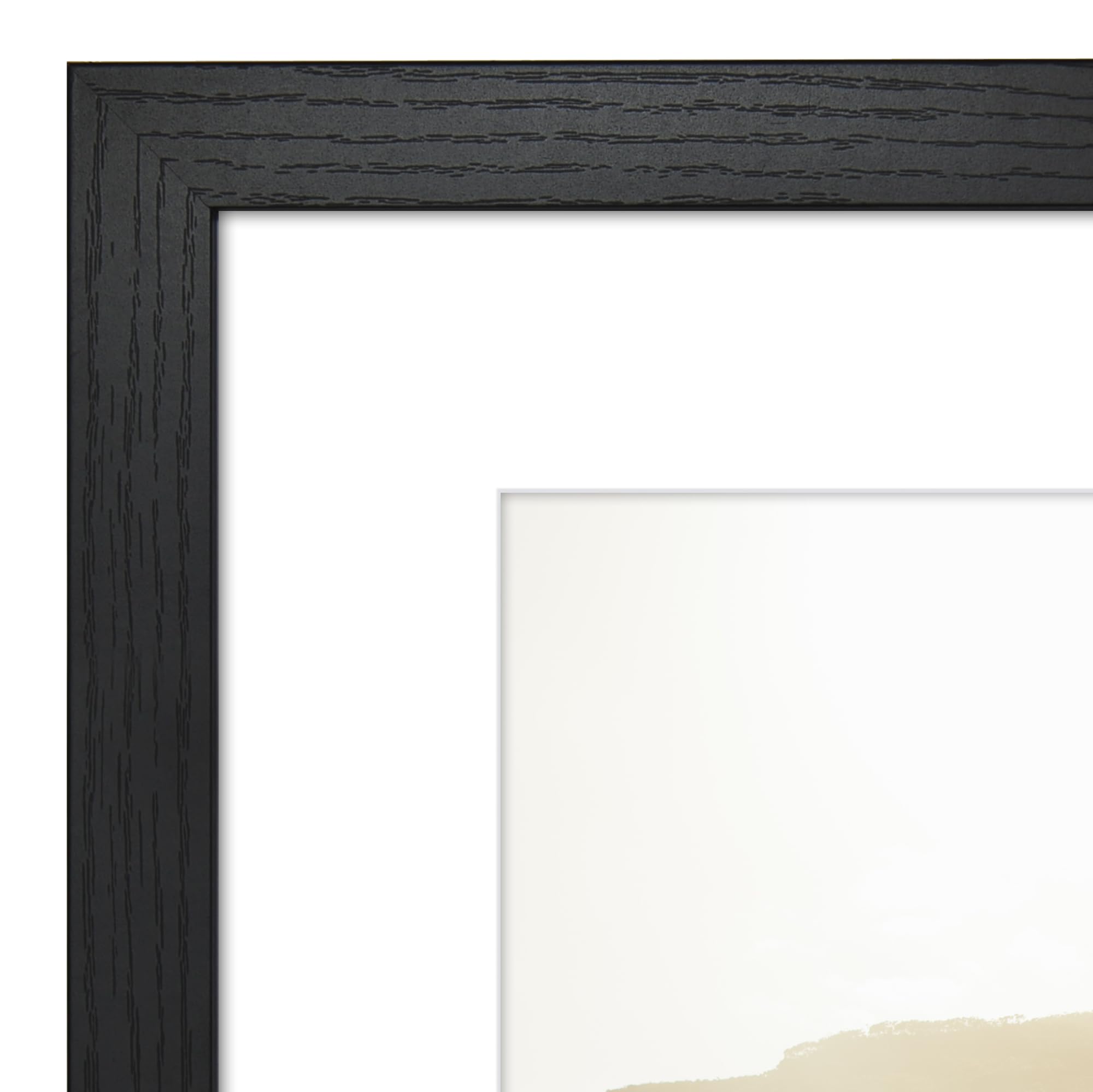 Americanflat frame next to ruler showing true 20x28 scale accuracy