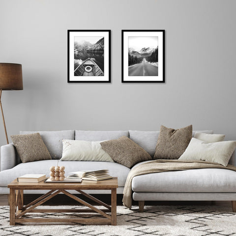 Americanflat slim molding detail highlighting modern profile and subtle framing benefit