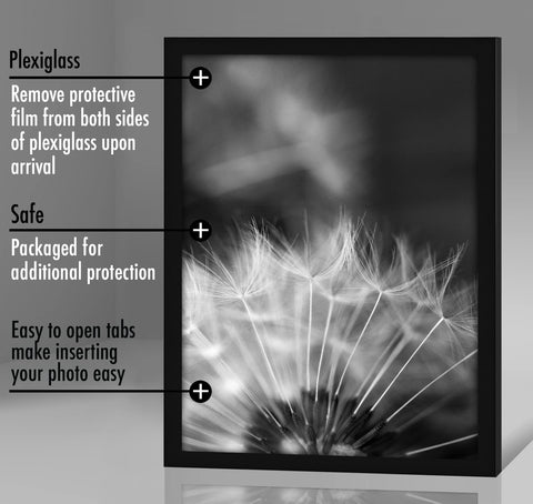 Americanflat turn buttons open for fast photo swaps and convenient access benefit