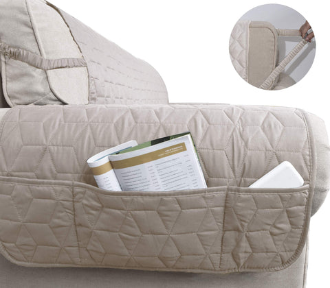 Ameritex side pocket holding remote for convenient storage