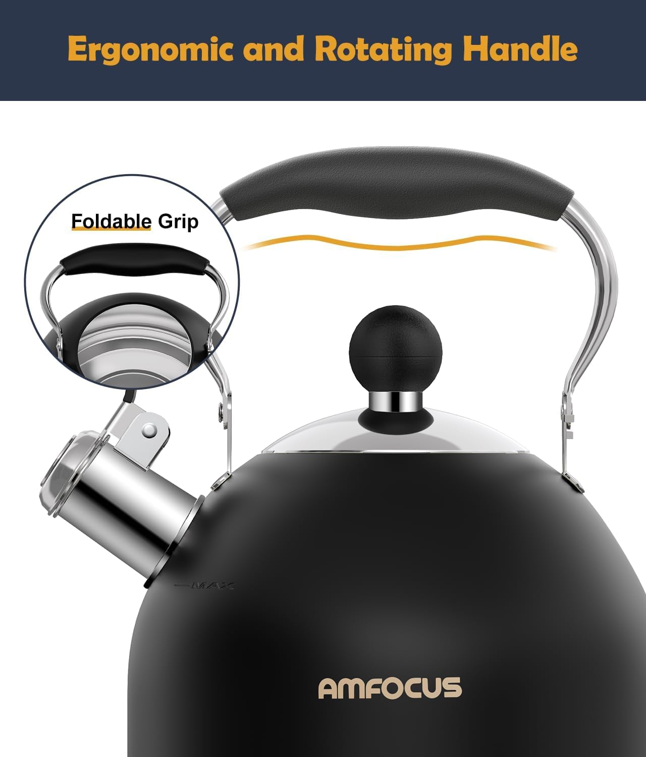 AMFOCUS capped bottom detail demonstrating fast, energy-efficient heating