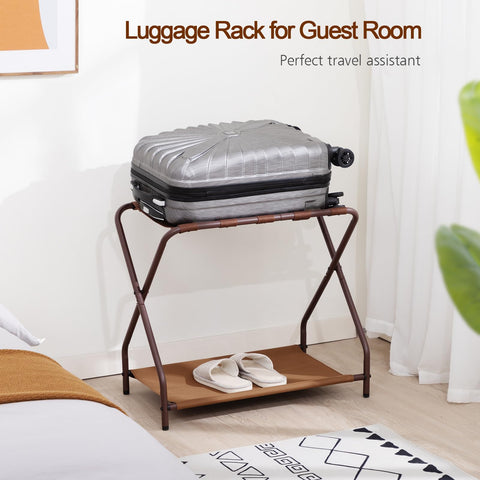 AMHANCIBLE in a guest bedroom showing tidy presentation and convenience