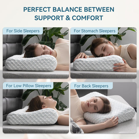 AMICLIBER memory foam close-up texture demonstrating slow-rebound cushioning benefit