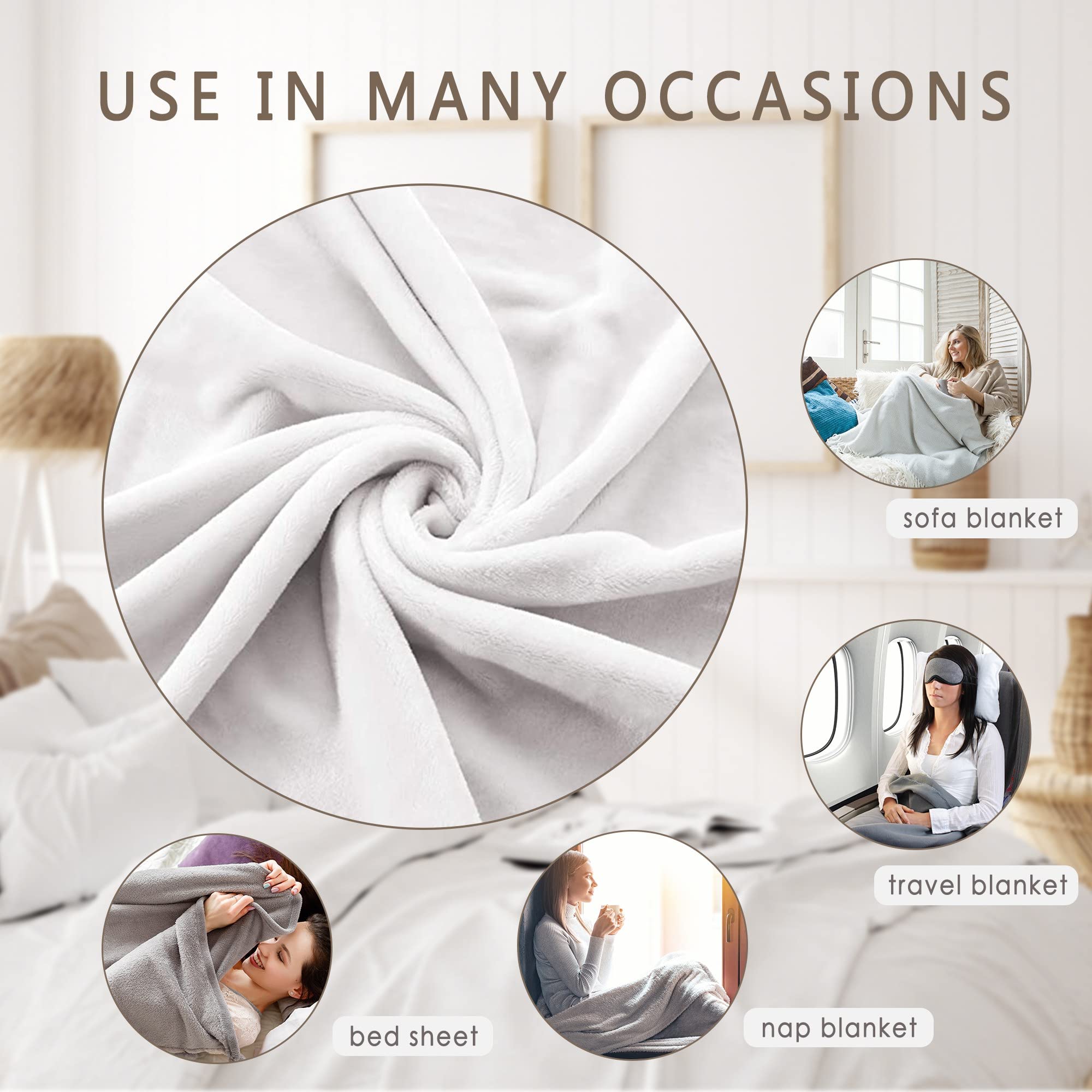 AMITAYUS throw draped on couch adding uplifting decor and warmth