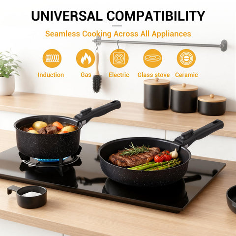 Ammeloo thick flat bottom base ensuring even heat and reliable cooking