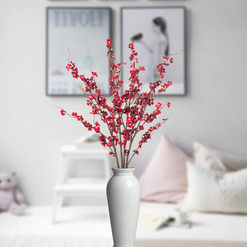 Ammyoo stem held in hand showing 37-inch scale for vase planning and placement