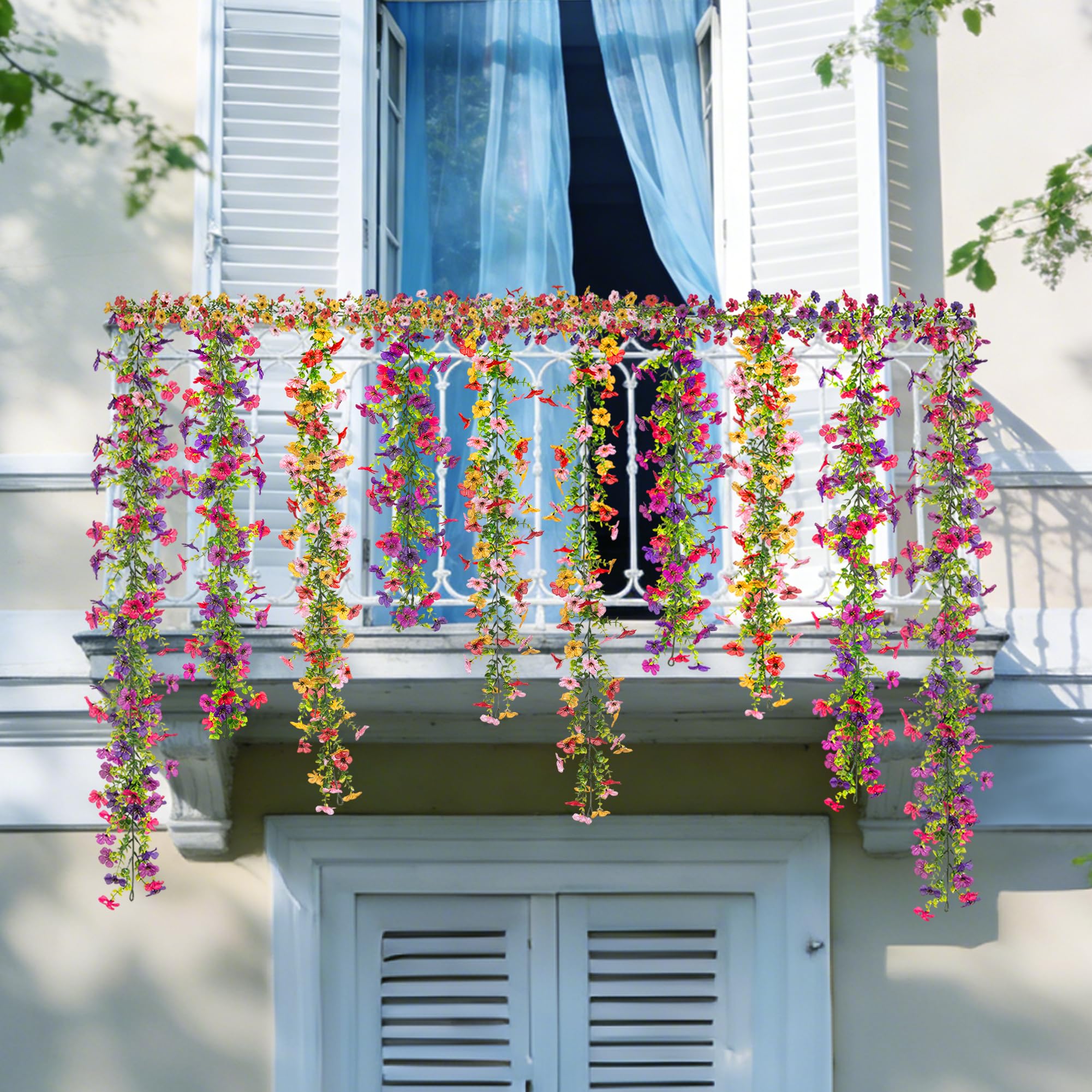 Ammyoo garland beside ruler showing 5.9 ft length for planning installations