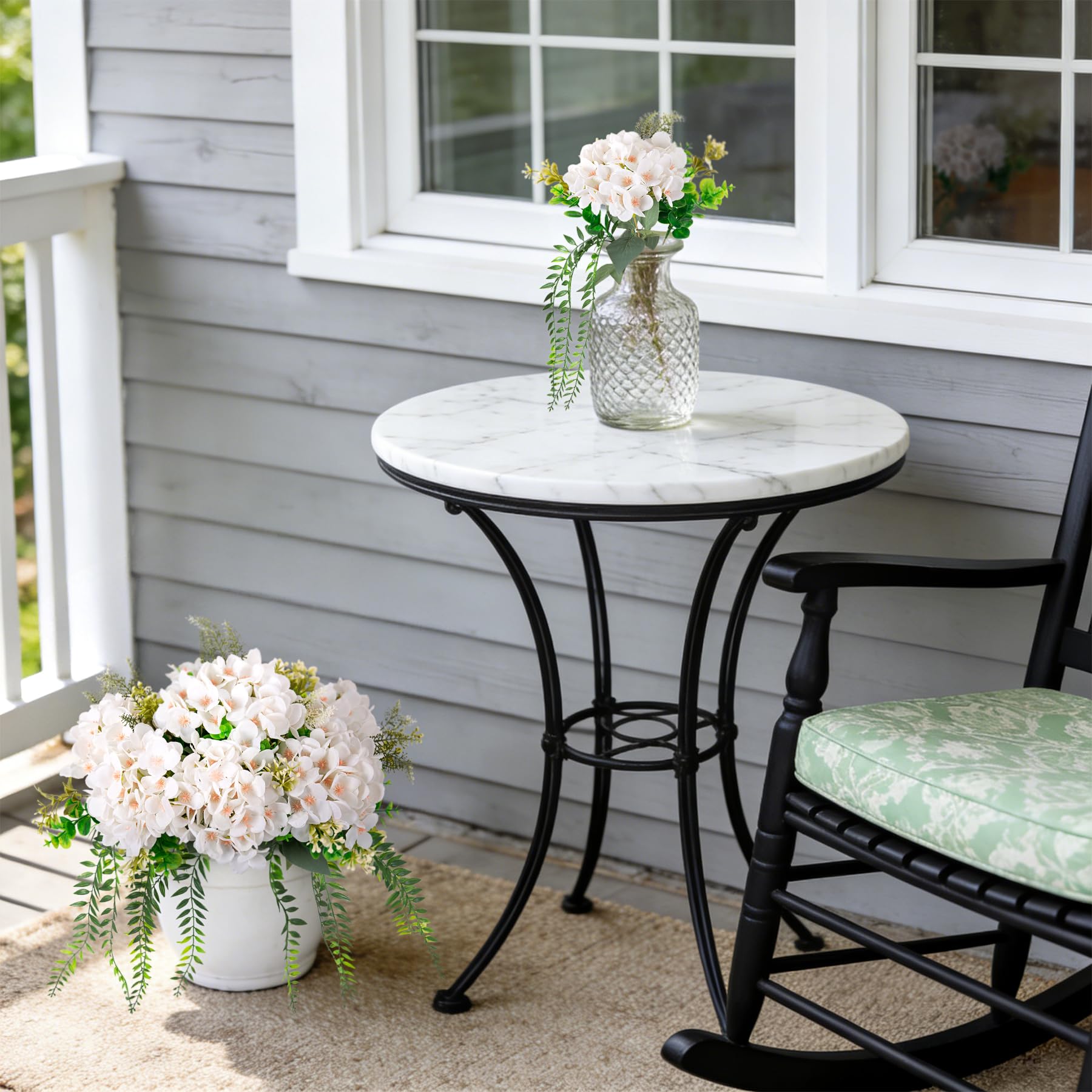 Ammyoo weather-resistant stem close-up demonstrating durable outdoor use