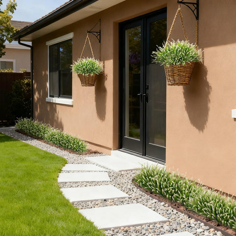Ammyoo installed in a window box providing year-round curb appeal
