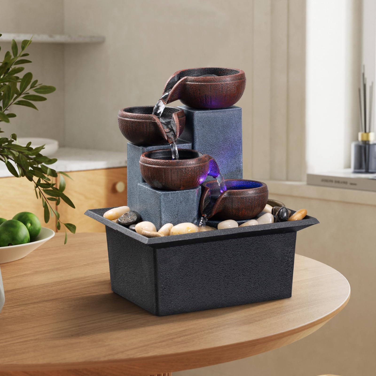 AMOOTEK on an office desk demonstrating stress relief and workspace decor
