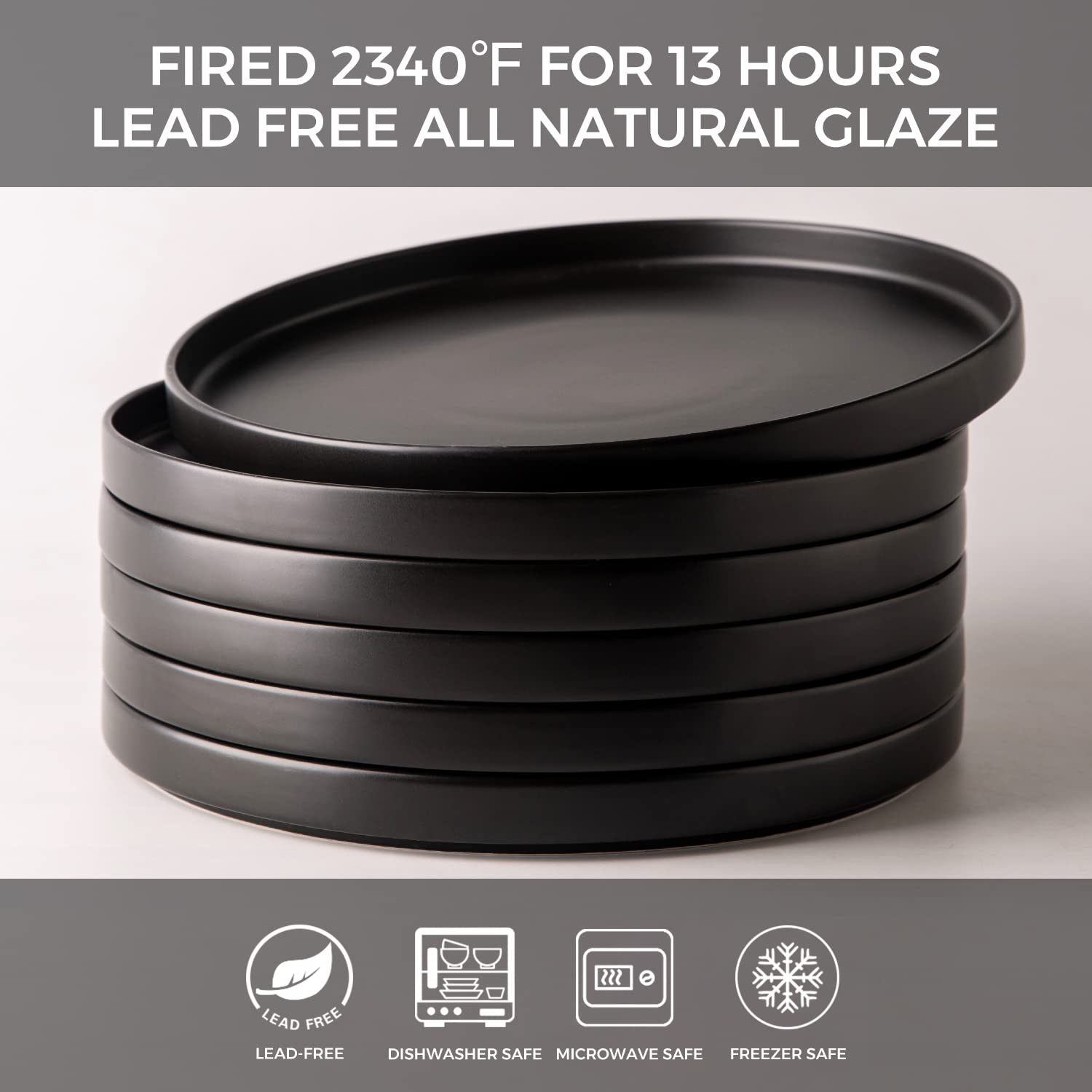 AmorArc edge profile showing 0.88-inch depth and easy gripping rim for safe handling