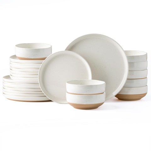 AmorArc front view of full 24-piece set showing elegant table styling and versatility