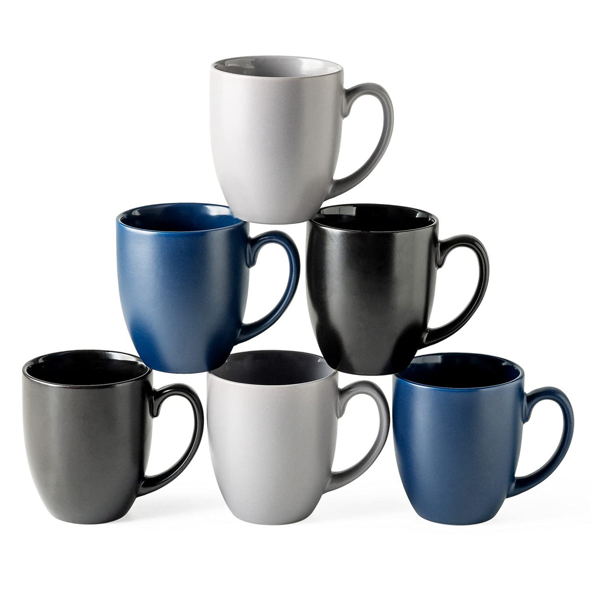 AmorArc front packaging showing six large ceramic mugs and tidy box for easy gifting