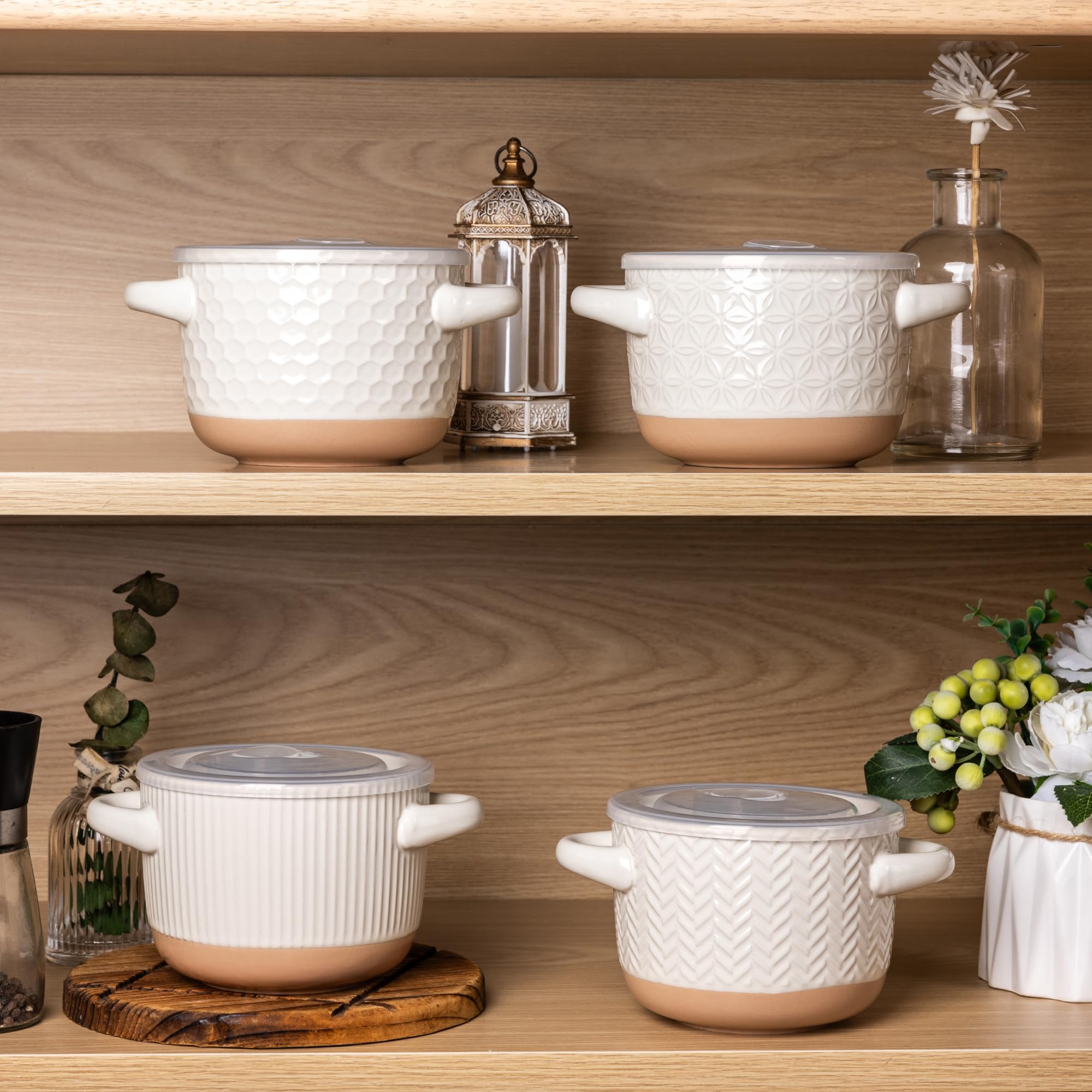 AmorArc bowl on table in meal setting showing attractive serving presentation