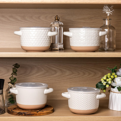 AmorArc bowl on table in meal setting showing attractive serving presentation