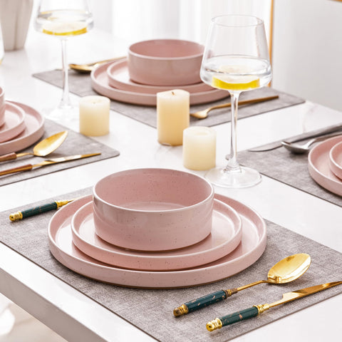 AmorArc plates arranged in kitchen, conveys everyday stylish dining benefit