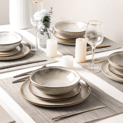 AmorArc lifestyle table setting with dishes presenting elegant meal presentation benefit