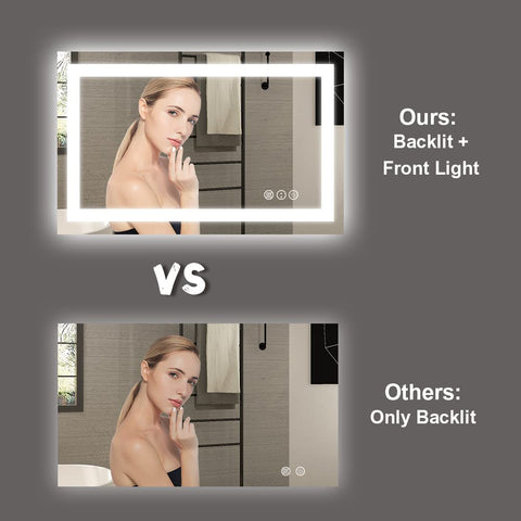 Amorho touch control panel showing easy color and dimming adjustment benefit