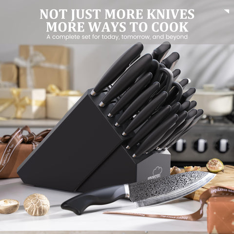 Amorston 22-piece set staged in a kitchen to show aesthetic and organization