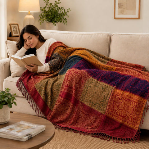 amorus sofa cover in living room demonstrating stylish protection