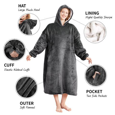 AmyHomie pocket detail that holds phone and keeps hands warm
