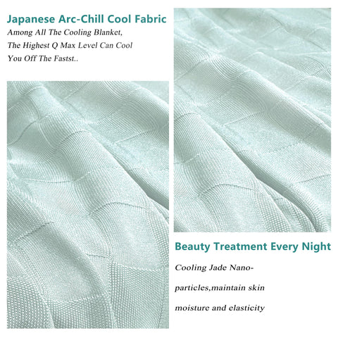 AmyHomie in-bed lifestyle shot demonstrating cool sleep surface for hot nights