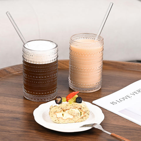 Amyoole glass straws and cleaning brushes set supporting reusable convenience