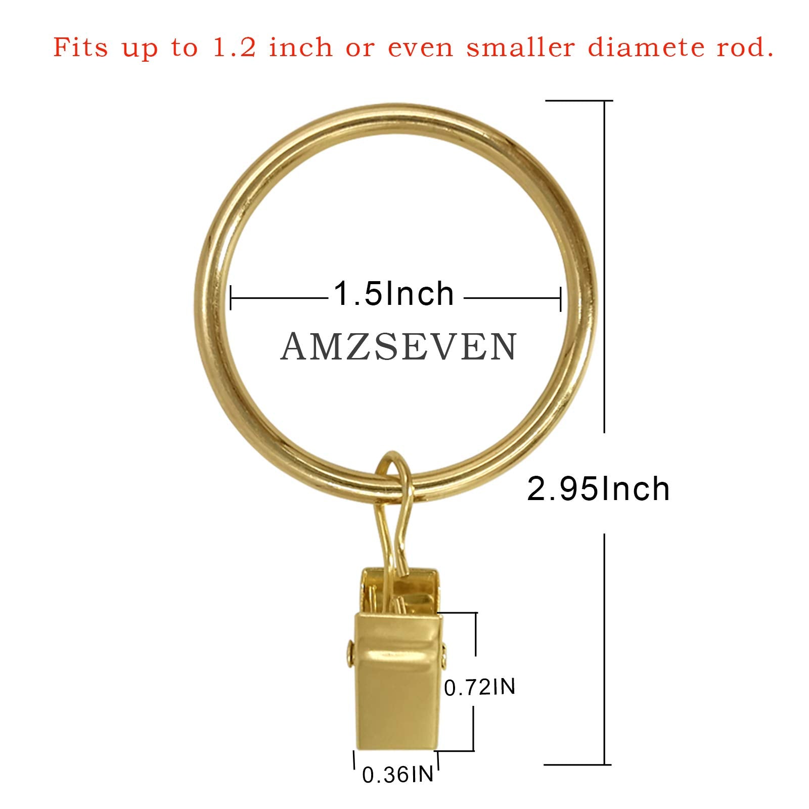 AMZSEVEN close-up of clip mechanism highlighting secure grip benefit