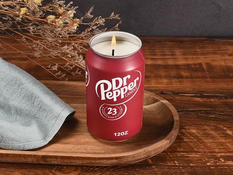 Anakz candle on coffee table adding personality and nostalgic fragrance