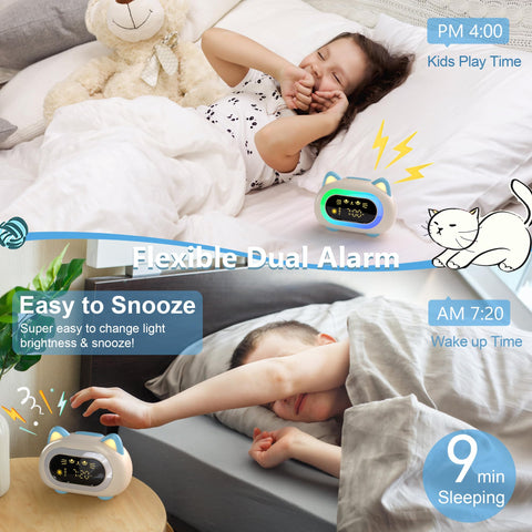 ANALOI clock close-up display showing time clearly for easy reading