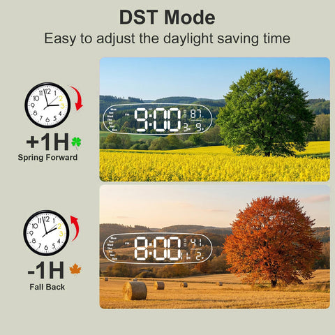 ANALOI wall-mounted in classroom allowing students to see time from afar