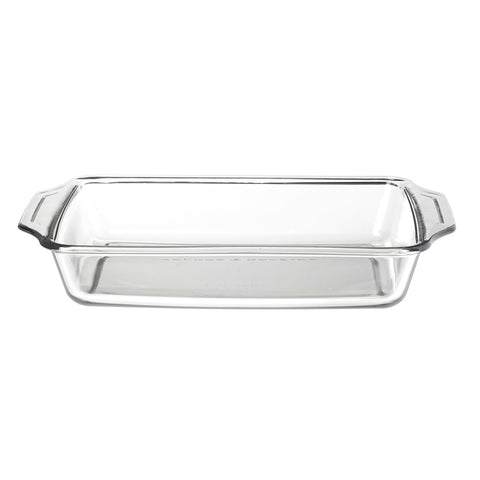 Anchor Hocking side profile highlighting dish depth and rounded-corner benefits