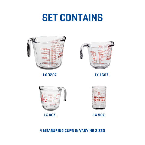 Anchor Hocking product label close-up highlighting made in USA quality and warranty benefit