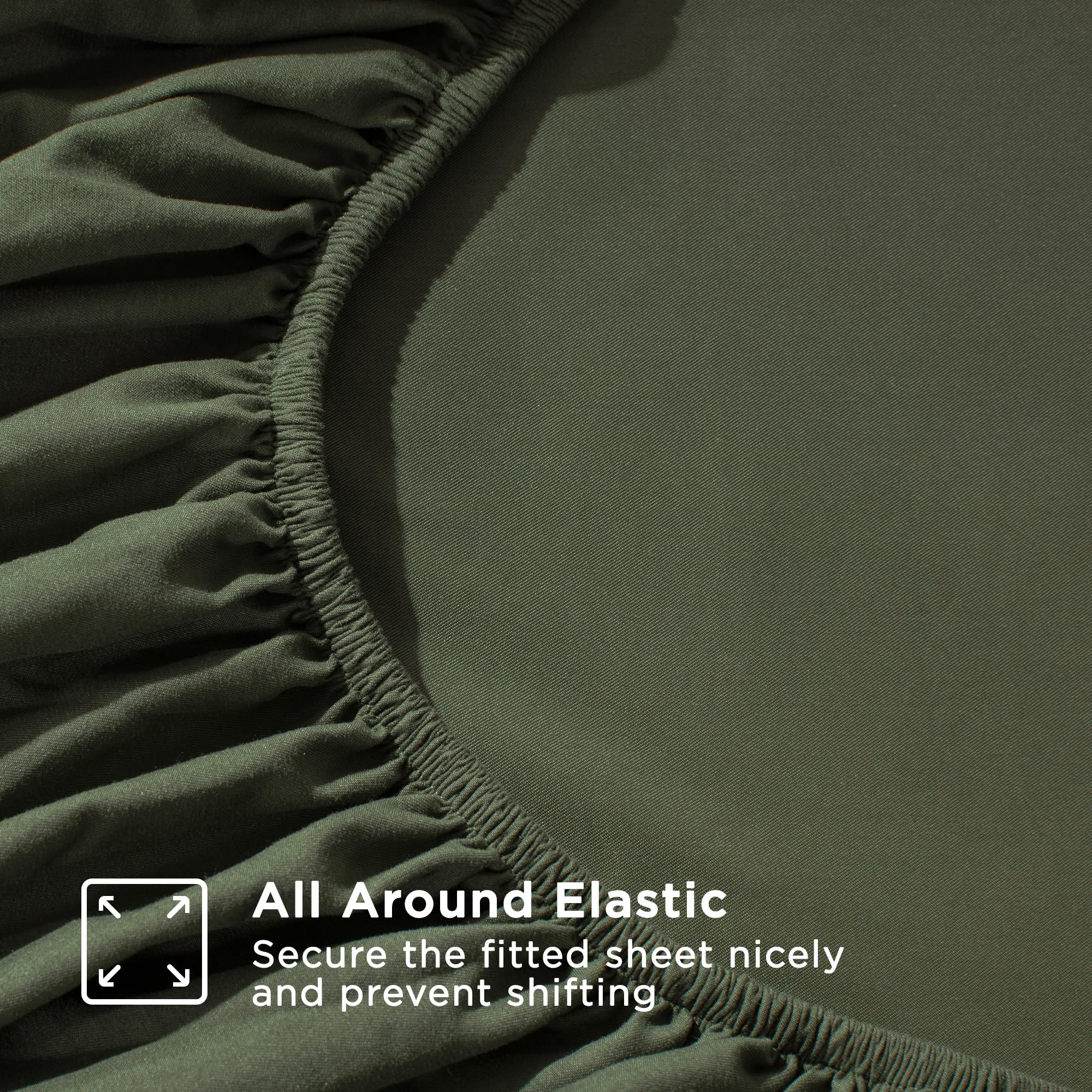 Andency fabric texture close-up of brushed polyester for plush comfort