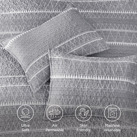 Andency pillowcase detail showing seam quality and comfortable support benefit