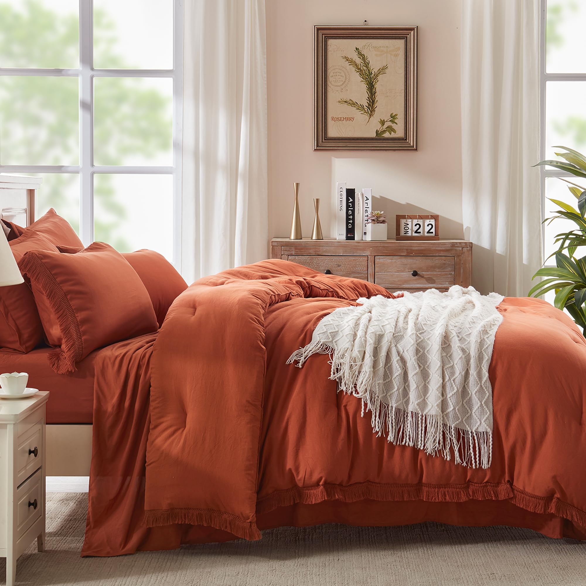 Andency pillowcase and envelope sham detail illustrating neat closures and texture