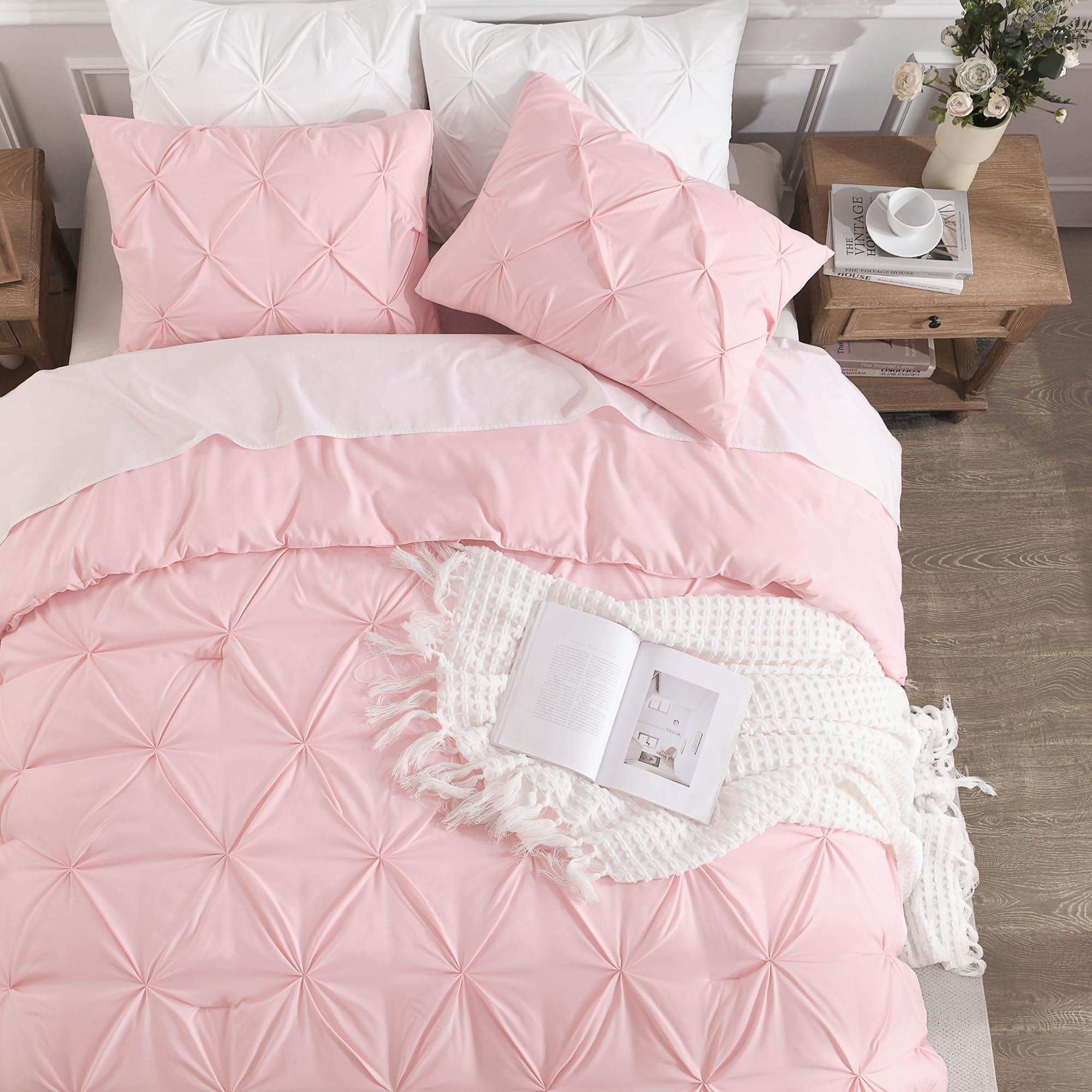 Andency matching pillow shams front display adding coordinated style