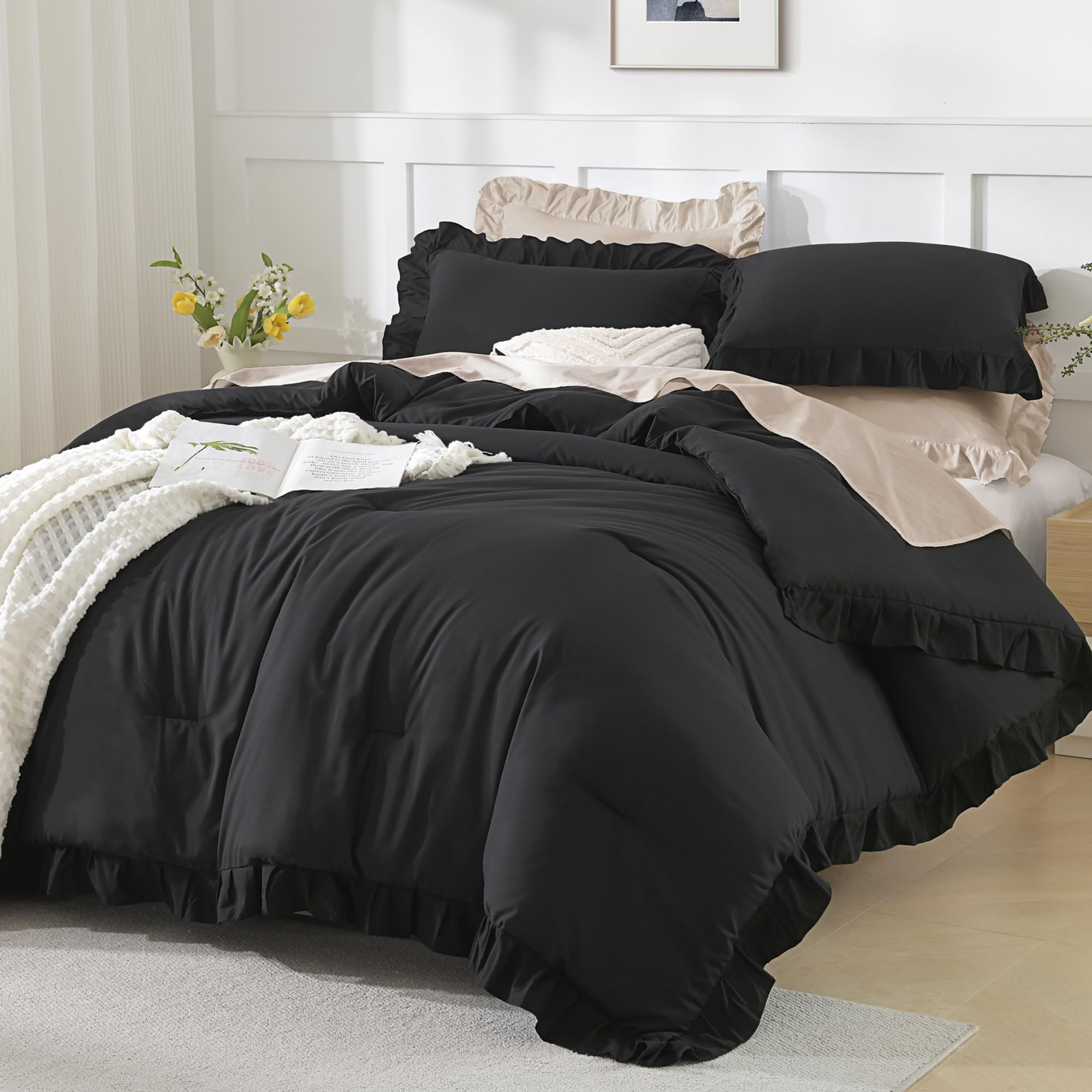Andency microfiber texture closeup showing soft fabric surface for comfortable, breathable sleep