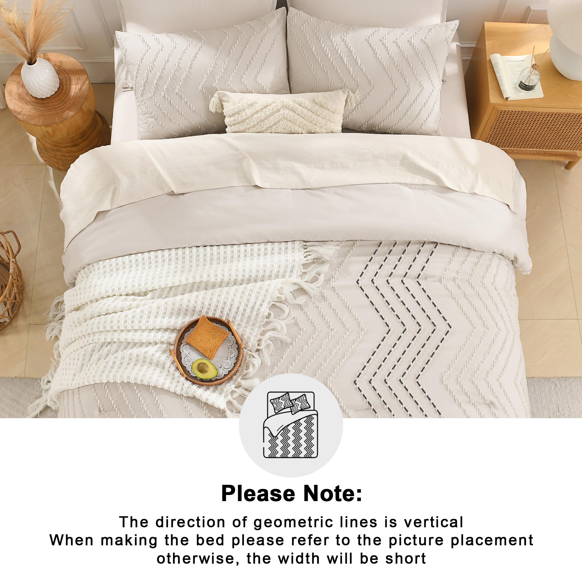 Andency vacuum-packed bedding being unboxed to show space-saving shipping and recovery